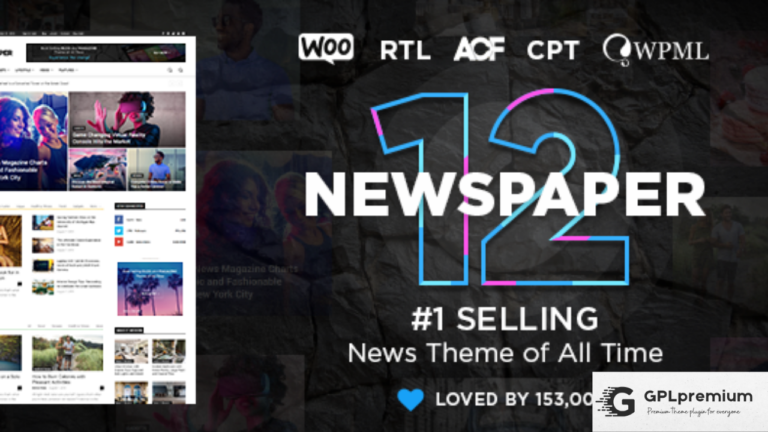 Newspaper WordPress Theme Free Download (v12.6.8) - Premium News GPL | Wordcess